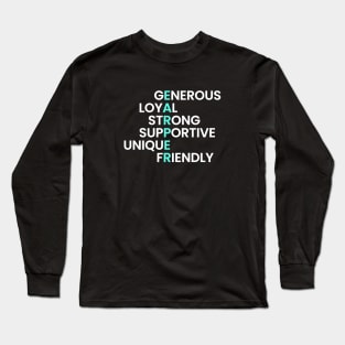 Earper Characteristics Long Sleeve T-Shirt